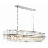 Hayes Linear Chandelier 50'' Polished Nickel
