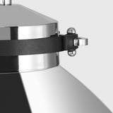 Hayward Pendant Large Polished Nickel By Visual Comfort Studio - Detailed View1