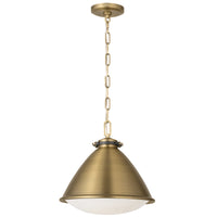 Hayward Pendant Medium Time Worn Brass By Visual Comfort Studio
