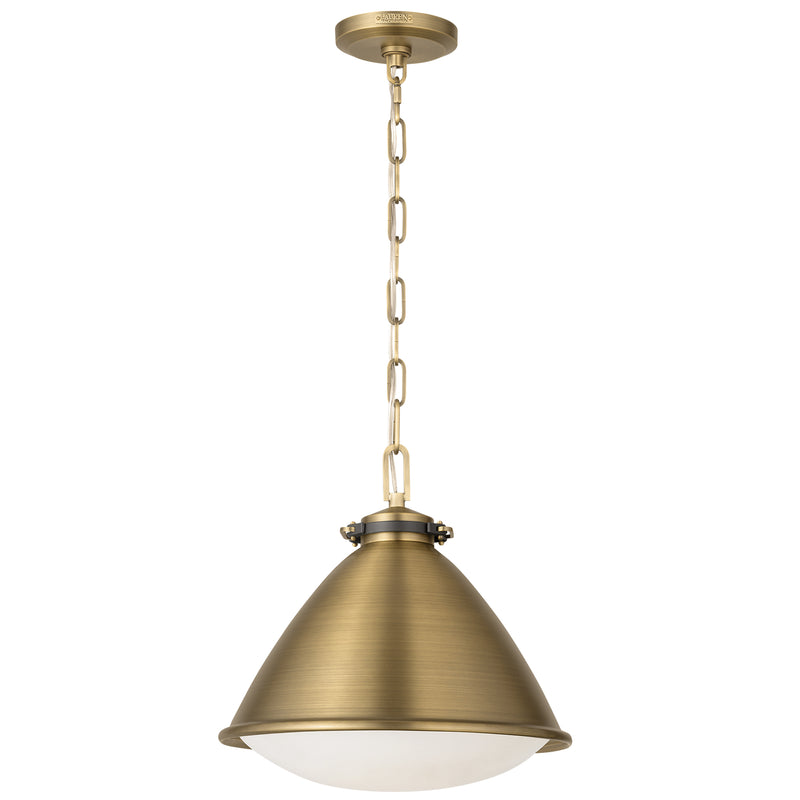 Hayward Pendant Medium Time Worn Brass By Visual Comfort Studio
