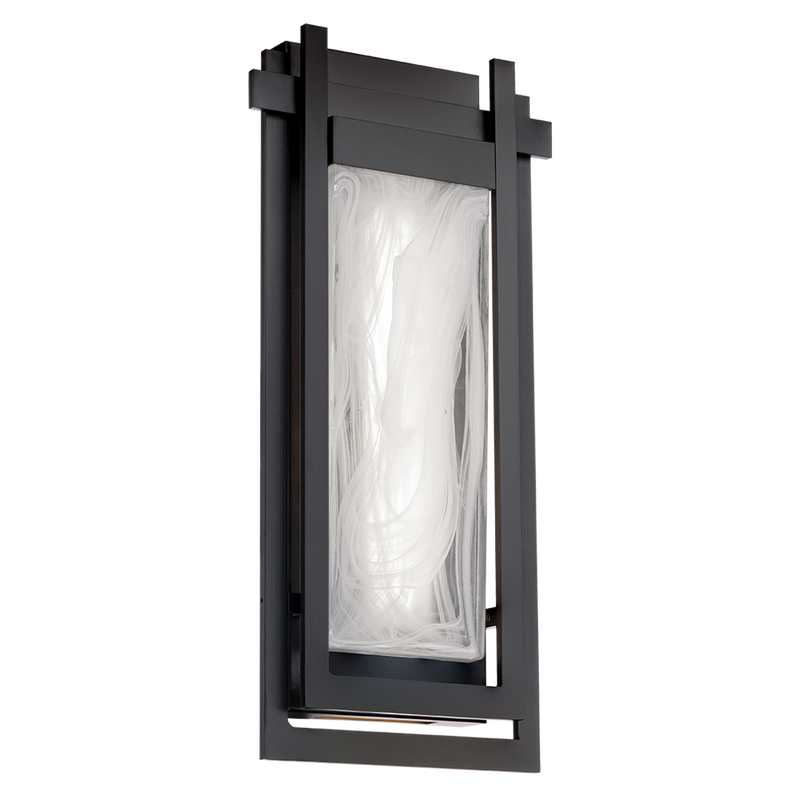 Haze Outdoor Wall Light By Modern Forms Small Side View