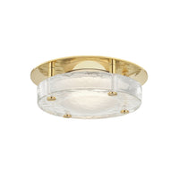 Heath Flush Mount - Aged Brass by Hudson Valley