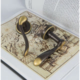 Heidi Door Lever in Bronze lifestyle view by Colombo Design