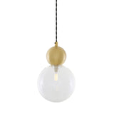 Helena Pendant - Satin Brass
