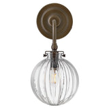 Helene Medium Single Light Sconce - Heritage Bronze