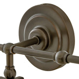 Helene Three Light Sconce - Heritage Bronze