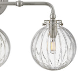 Helene Three Light Sconce - Polished Nickel