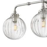 Helene Three Light Sconce - Polished Nickel