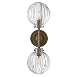 Helene Two Light Sconce - Heritage Bronze