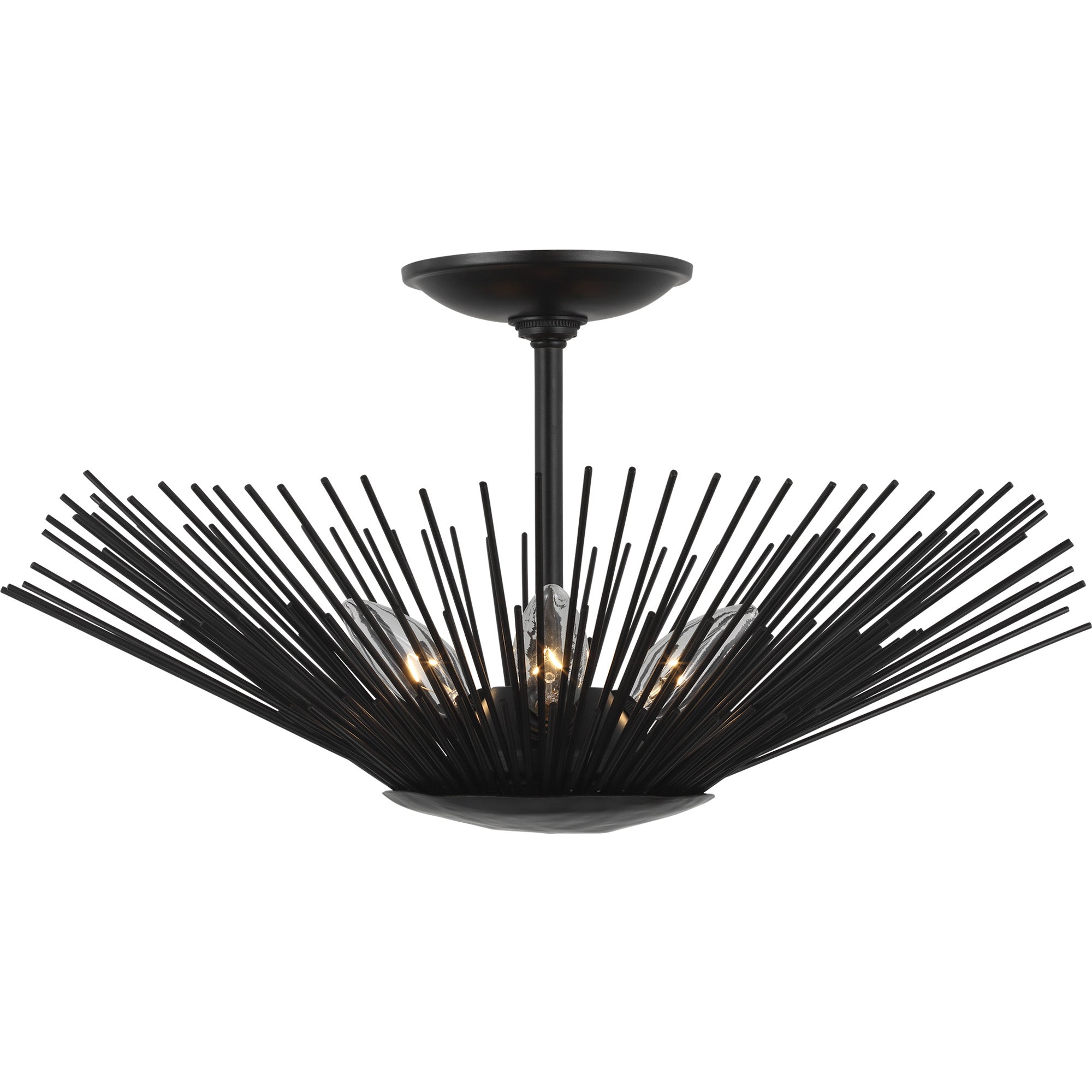 Helios Large Semi Flush Mount By Visual Comfort Studio