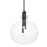 Hempstead Pendant - 18.25 Inch - Black Brass by Hudson Valley