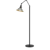 Henry Floor Lamp in Black, Sterling by Hubbardton Forge