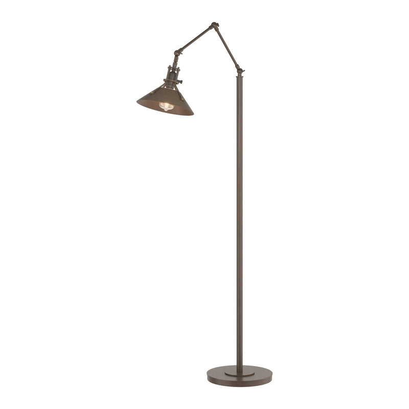 Henry Floor Lamp in Bronze, Bronze by Hubbardton Forge