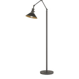 Henry Floor Lamp in Natural Iron, Black by Hubbardton Forge