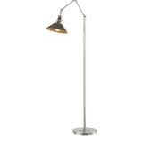 Henry Floor Lamp in Sterling, Dark Smoke by Hubbardton Forge