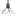 Henry Glass Mini Pendant in Bronze, Clear Glass by Hubbardton Forge