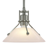 Henry Glass Mini Pendant in Sterling, Frosted Glass by Hubbardton Forge