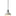 Henry Mini Pendant, shown in Black, Vintage Platinum, by Hubbardton Forge