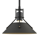 Henry Mini Pendant in Black, Natural Iron by Hubbardton Forge