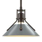 Henry Mini Pendant in Bronze, Vintage Platinum by Hubbardton Forge