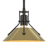 Henry Mini Pendant in Oil Rubbed Bronze, Modern Brass by Hubbardton Forge