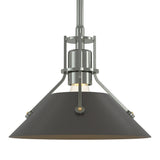 Henry Mini Pendant in Sterling, Dark Smoke by Hubbardton Forge