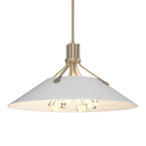 Henry Pendant in Soft Gold, White by Hubbardton Forge