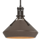 Henry Pendant with Chamfer in Oil Rubbed Bronze, Bronze by Hubbardton Forge