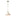 Henry Steel Shade Pendant, shown in Modern Brass, White, by Hubbardton Forge