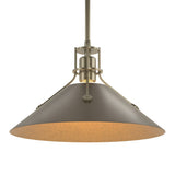Henry Steel Shade Pendant in Soft Gold, Bronze by Hubbardton Forge