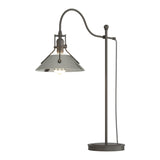 Henry Table Lamp in Dark Smoke, Sterling by Hubbardton Forge