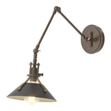 Henry Wall Sconce in Bronze, Black by Hubbardton Forge
