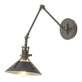 Henry Wall Sconce in Dark Smoke, Black by Hubbardton Forge