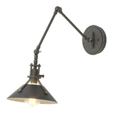 Henry Wall Sconce in Natural Iron, Black by Hubbardton Forge