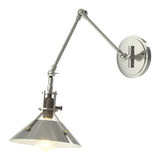 Henry Wall Sconce in Sterling, Sterling by Hubbardton Forge
