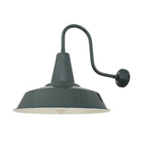 Hex Factory Industrial Wall Light - Grey