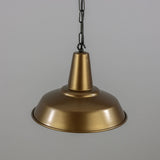 Hex Factory Pendant Bronze