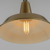 Hex Factory Pendant Bronze