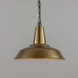 Hex Factory Pendant Bronze