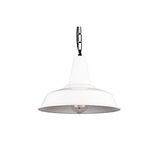 Hex Factory Pendant - White