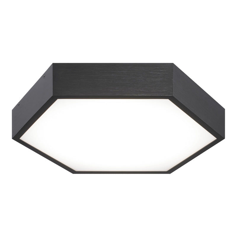 Hexol Flush Mount 13 Inch Oxidized Black