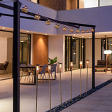 Hiama Solar Path Light - lining a patio
