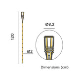 Hiama Solar Path Light - dimensions diagram