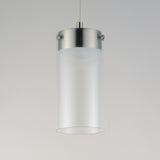 Highball LED Pendant by ET2 - Satin Nickel - Clear
