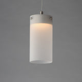 Highball LED Pendant by ET2 - Satin Nickel - Frost