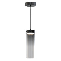 Highball LED Single Pendant by ET2 - Gunmetal / Smoke