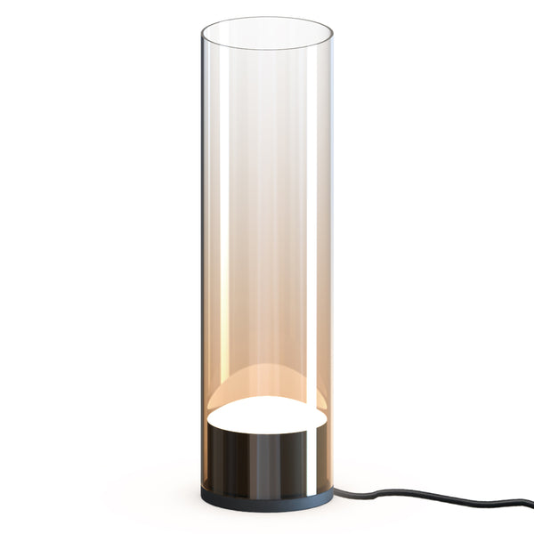 Highball LED Table Lamp Gunmetal Amber By ET2 With Cord