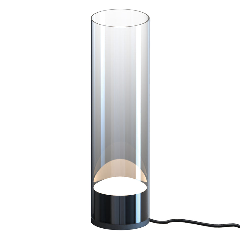 Highball LED Table Lamp Gunmetal Graduating Smoke By ET2 With Cord
