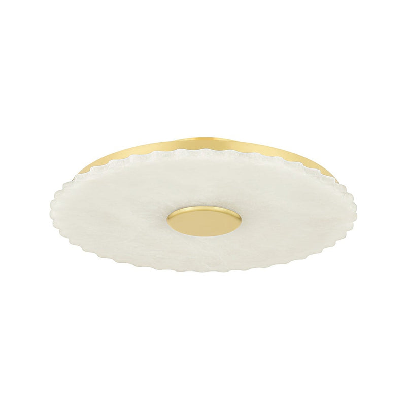 Highland Falls Flush Mount - Aged Brass by Hudson Valley