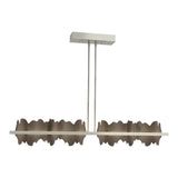 Hildene LED Linear Suspension in Sterling, Bronze by Hubbardton Forge